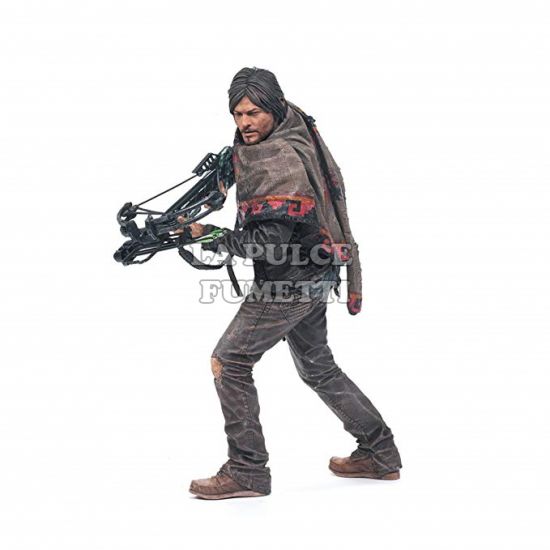 WALKING DEAD DELUXE ACTION FIGURE - DARYL DIXON 25 CM NO SCATOLA